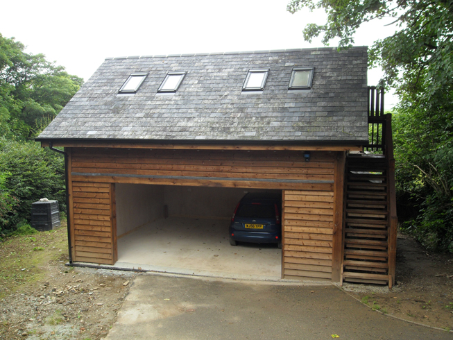 Garage with studio, St Teath, Cornwall