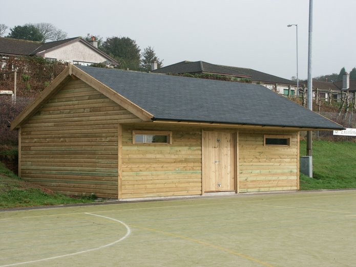 Sports Building, Poltair School, St Austell, Cornwall