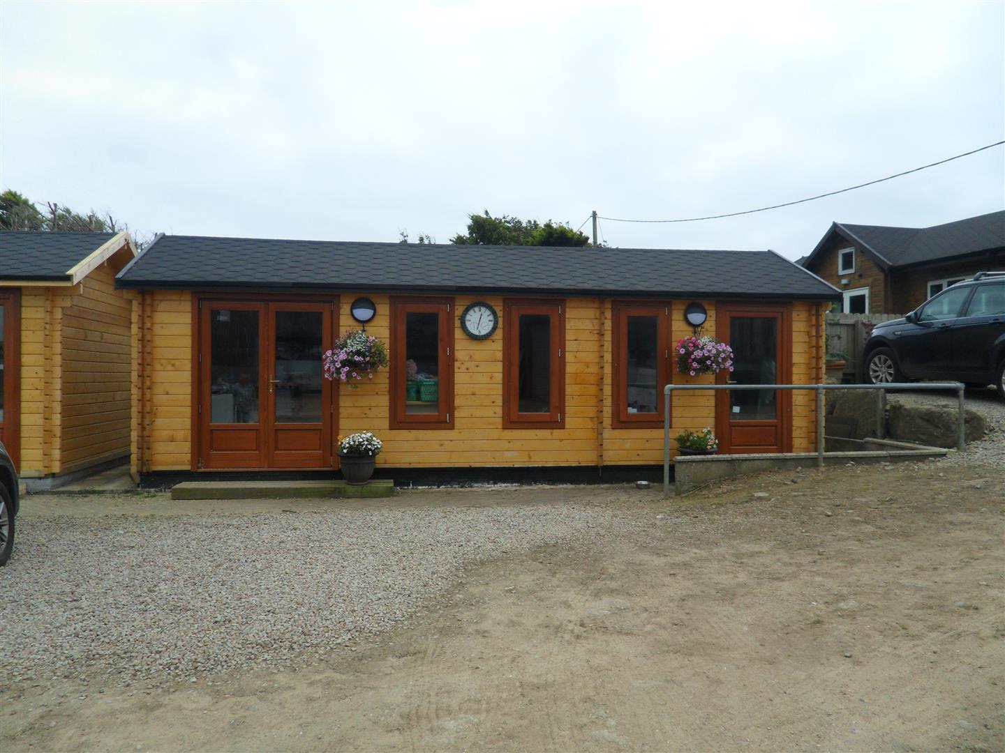 Bespoke matching cabins, Penzance, Cornwall